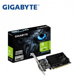 Nuevo Gigabyte GV-N710D5-2GL GT710 2G D5 Tarjeta de media altura ordenador de escritorio 1U2U servidor tarjeta gráfica