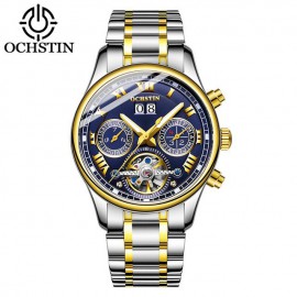OCHSTIN 2019 hombres relojes superior de la marca de lujo de negocios automático reloj Tourbillon impermeable reloj mecánico rel