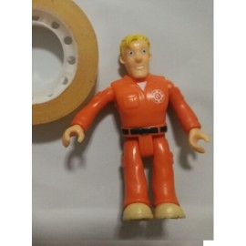 1 Uds. 7cm dibujos animados bombero Sam figuras de acción muñecas PVC brave rescue bloque Modelo de juguete d11