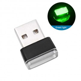 Mini LED COCHE luz Auto Interior USB atmósfera luz Plug And Play decoración lámpara iluminación de emergencia productos para aut