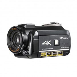 Cámara de vídeo 4K videocámara WiFi impermeable a prueba de polvo ORDRO AC3 30X Zoom Digital infrarrojo cámara de visión nocturn