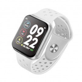 Relojes inteligentes F9 reloj IP67 resistente al agua 15 días de espera larga Frecuencia Cardíaca presión arterial Smartwatch co