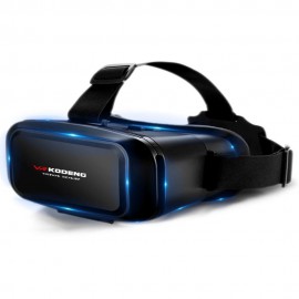 K2 3D Vr Realidad Virtual Vr gafas de cuero genuino ojo máscara casco inteligente estéreo juego Cinema Boxs adecuado para teléfo