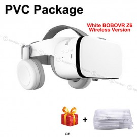Lo más nuevo BoBo VR Z6 gafas 3D Realidad Virtual inalámbrico Bluetooth VR casco de auriculares para iPhone Android Smartphone 4