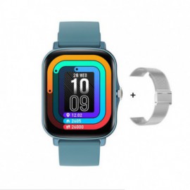 Reloj inteligente deportivo para hombre y mujer, accesorio de pulsera resistente al agua IP67 con control de ritmo cardíaco y ro